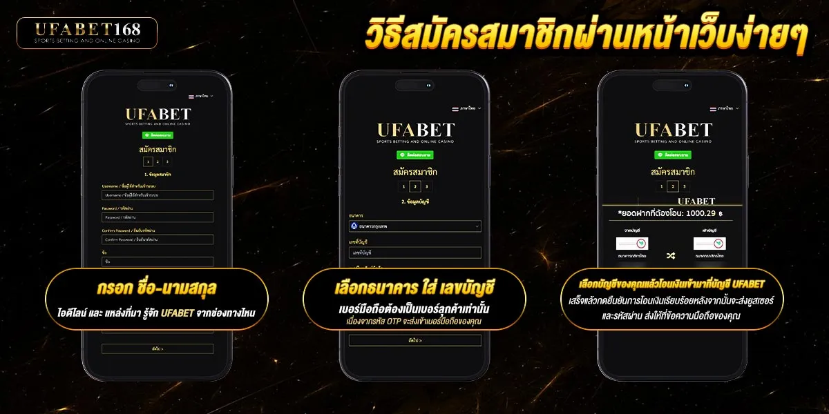 สมัครufabet